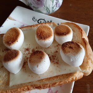 カフェモカマシュマロトースト